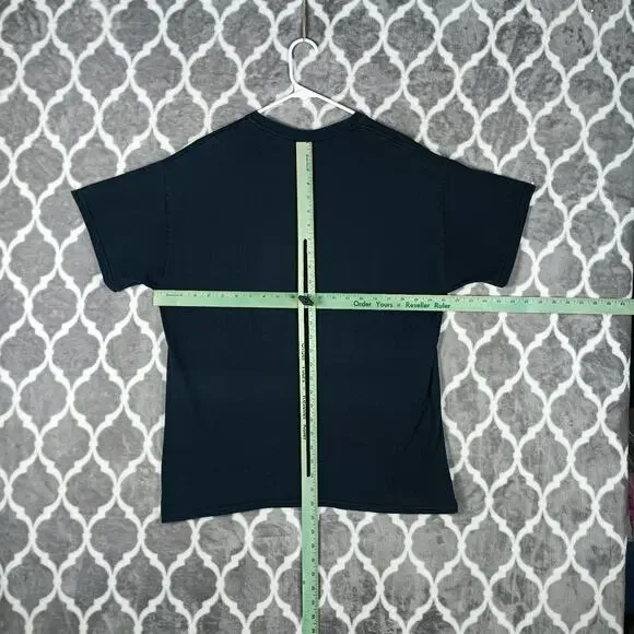 Misfits Skull Graphic T Shirt Men Large Black Official Gildan Thrashed VTG - Picture 4 of 10